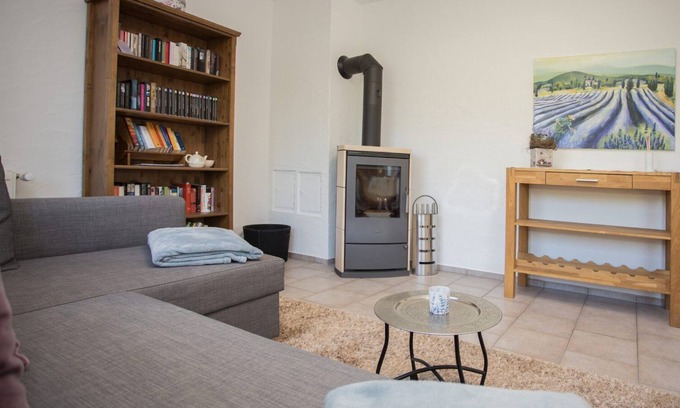 Elkeringhausen Apartment | Directly adjacent to hiking trails in a wooded area with mountains and a small lake