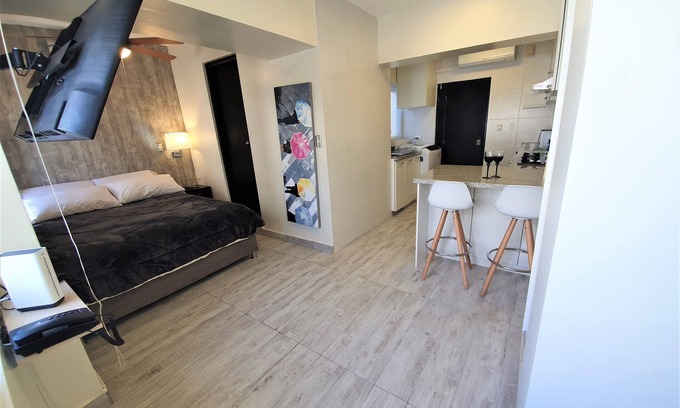 Miraflores Apartment | Disinfected ♥ Telecommuting wifi ► soundproof AC