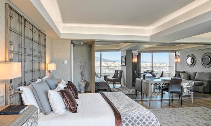 Vouliagmeni Apartment | Divine 1BR Suite overlooking the Athenian Riviera