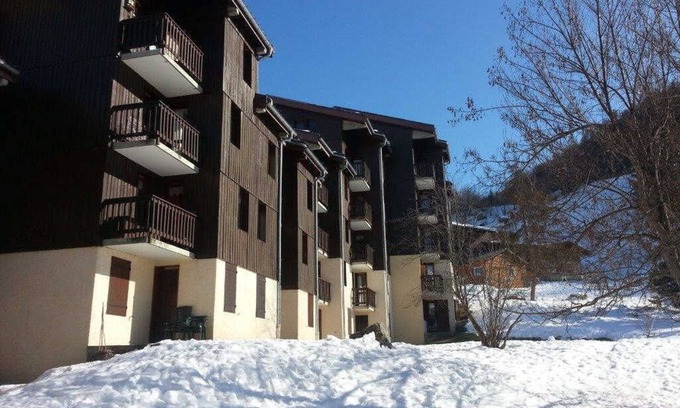 Montchavin Apartment | Divisible studio 4 persons Le Crey Montchavin La Plagne