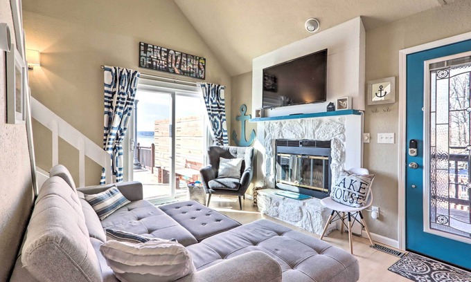 Linn Creek House | Dock + Slip: Lakefront Linn Creek Home!