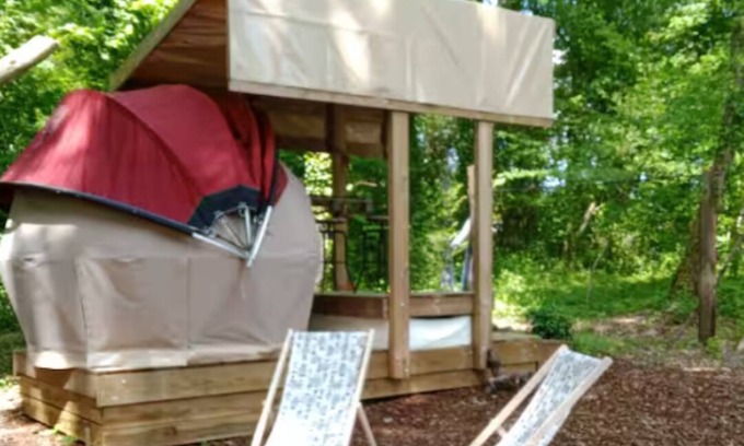 Saint-Germain-dEsteuil Cabin | Dodôme étoilé-Love Room