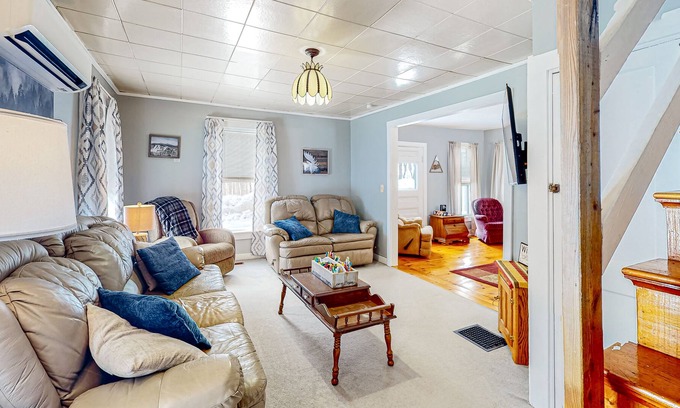 Monson House | Dog-friendly, 1900s home with firepit - near AT, Moosehead Lake, & Lake Hebron