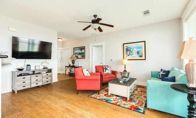 Red Fish Cove Condo | Dog Friendly Condo; Pointe West Amenities: POOL, hot tubs, walking & bike paths