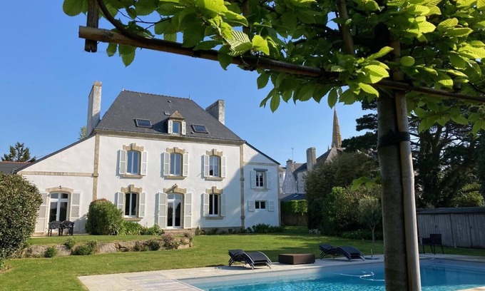 Carnac House | Domaine du Douet swimming pool 7chbrs 5 bathrooms