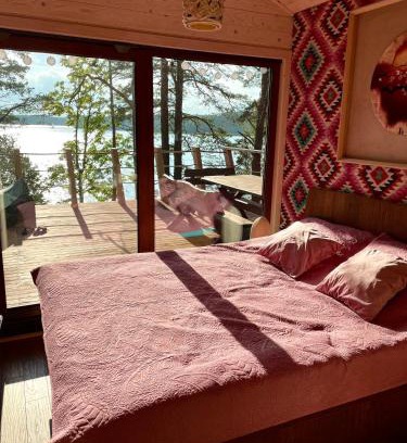 gmina Karsin House | Domek Dziesiątka Borsk nad samym jeziorem - pierwsza linia