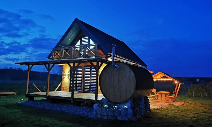 Tomaszow Lubelski House | Domek na Roztoczu Balia Sauna Łaszczówka nad rzeką
