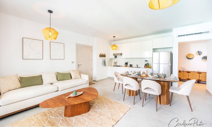 Dominicus Apartment | Dominicus Deluxe Apartment mit Poolblick