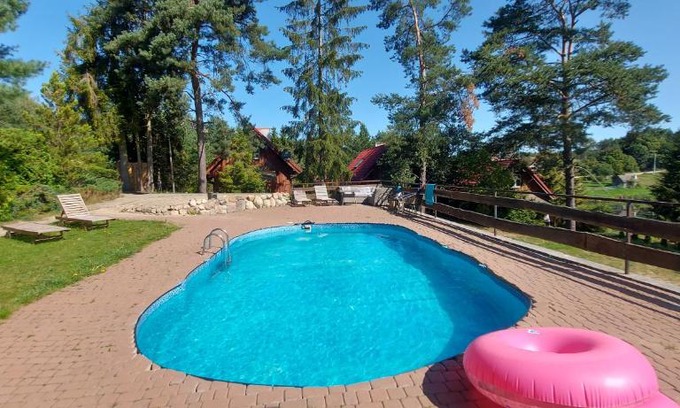 Sulecki Borek House | Domki Baryła z Sauna i Basenem