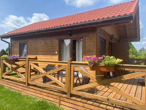 Ruciane-Nida House | Domki caloroczne z antresola Przytulisko na Mazurach
