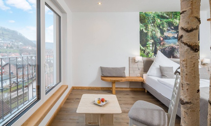 Weisenbach Apartment | Doppelzimmer mit eigener Dusche/WC auf der Etage