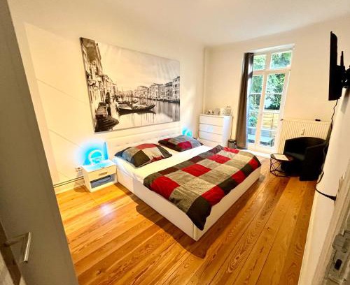 St Lorenz House | Doppelzimmer mit Terrasse in privatem Zuhause