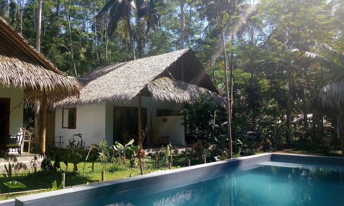 Cijulang House | Double family bungalow at Batukaras