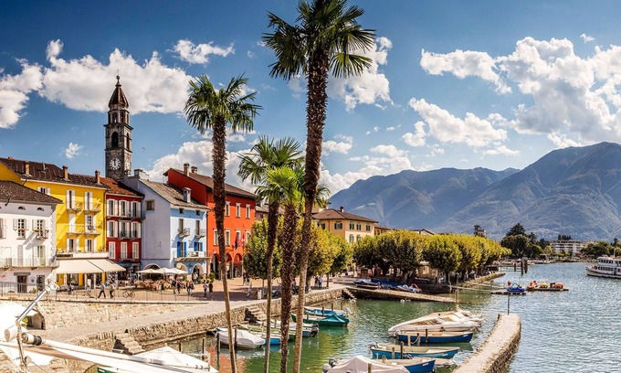 Minusio Bed & Breakfast | Double Room with Air Conditioning - Del Ponte Break