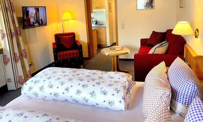 Riezlern Apartment | Double room with shower, WC, No. 2 - Gatterhof - Family Malzer