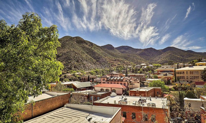 Bisbee House | Downtown Bisbee Home w/ Unique Mountain Views