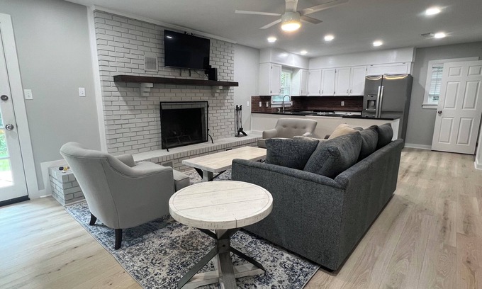 Prattville House | Downtown Creekside Oasis, Close to RTJ golf