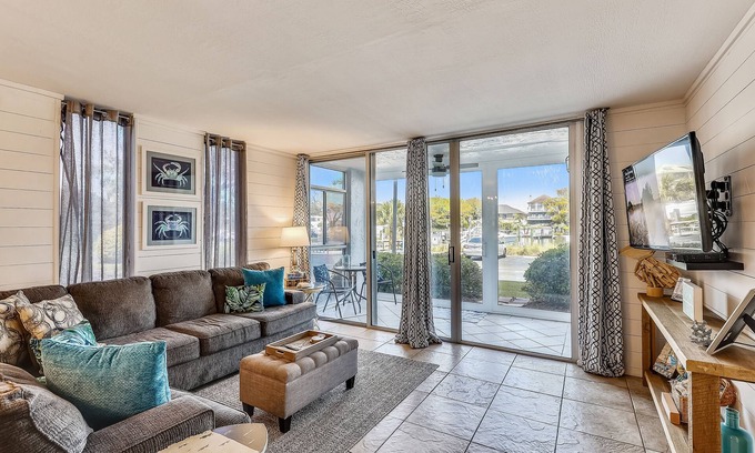 Holiday Isle Condo | DP105C - Renovated 2 BR on the Harbor with short walk to the beach
