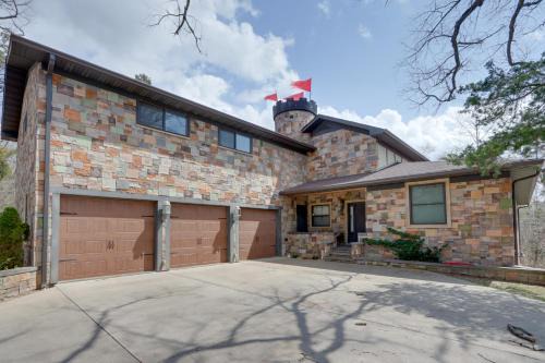 Camdenton House | Dragon Castle with Secret Passage, Dock, and Hot Tub
