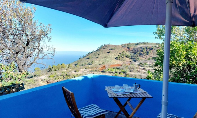 Santo Domingo Cottage | Dream views, tranquility and disconnection in Villa de Garafía, La Palma