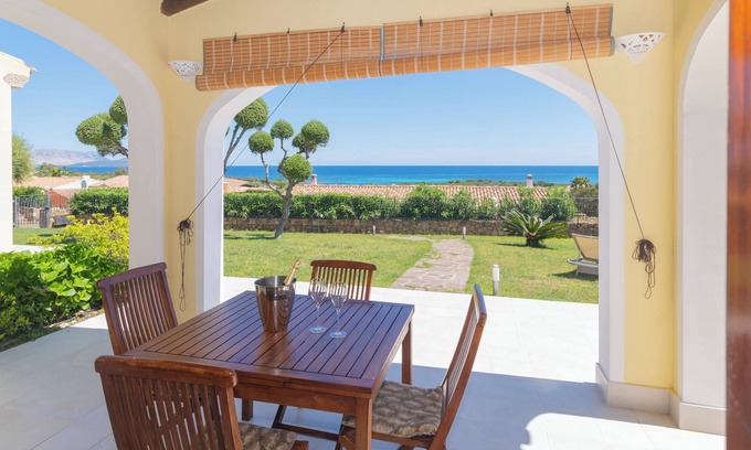 Luddui Villa | Dreamlike apartment with sea view - Villa Ambra