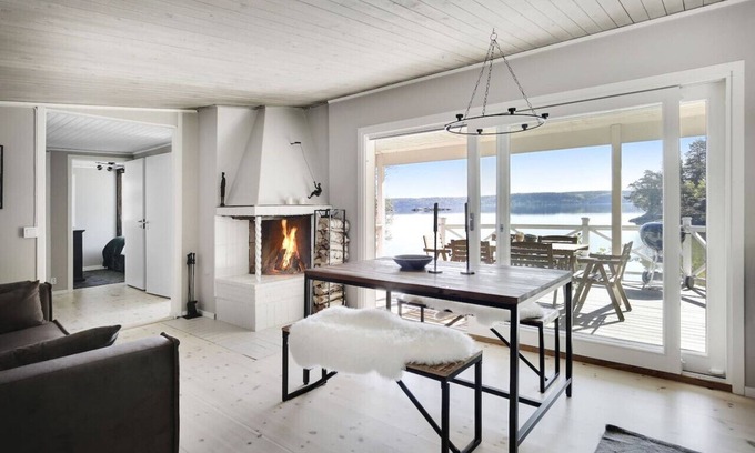 Sodertalje Municipality House | Dreamy House w. Private Dock by Sea