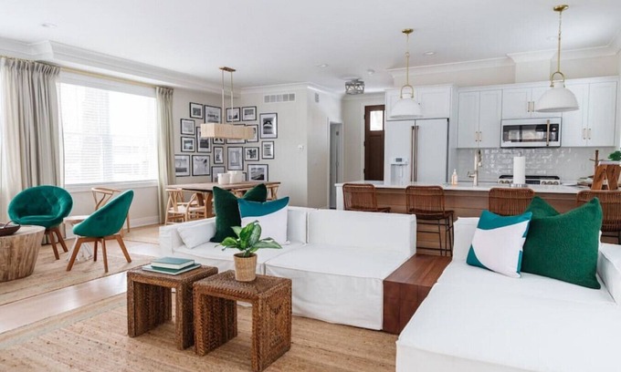 Michigan City House | Drift Away-Built for a crowd with a Fire pit!