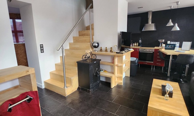 Cysoing Apartment | Duplex cosy life (balnéo)near Lille, stade Pierre mauroy, 4 cantons