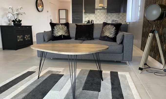Saint-Prix Apartment | Duplex "PARIS" near JO 2024, garden, terrace, view on PARIS, sauna