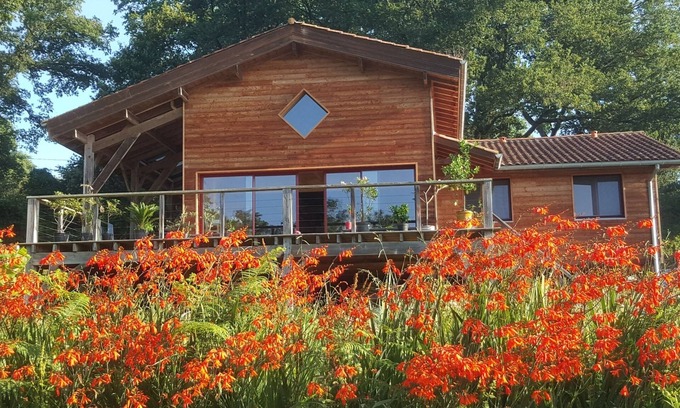 Saint-Laurent-de-Gosse Villa | Eco-lodge Villa on Stilts-Swimming pool/Bikes/Plancha- near Bayonne and Hossegor