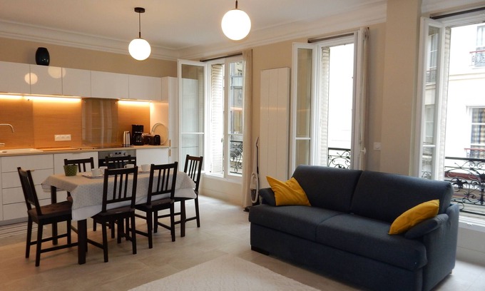 Quartier du Gros-Caillou Apartment | Eiffel Tower 2-bedroom family apartment near rue CLER