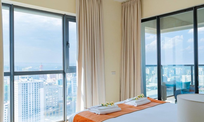 Westlands Apartment | Elegant 2-bedroom apartment with Fan, fitness room in wonderful Nairobi-GTC KEMT