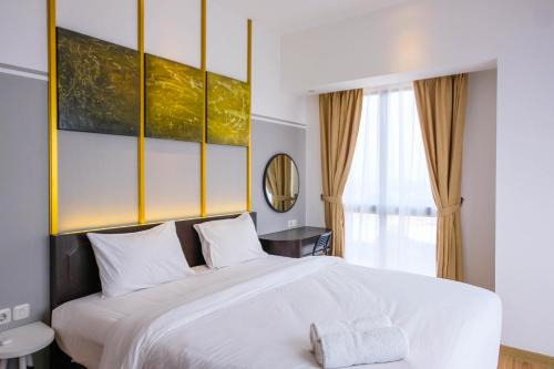 Tangerang Apartment | Elegant 2BR Apartment at M-Town Signature near Shopping Mall By Travelio