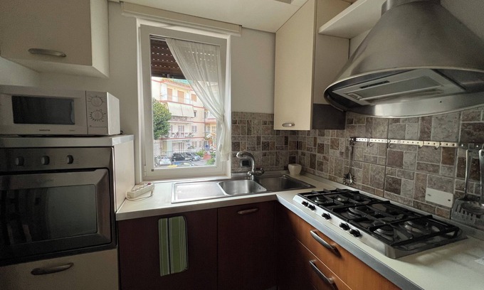 Mergellina Apartment | Elegant Apartment in Naples, Posillipo, with reserved parking space