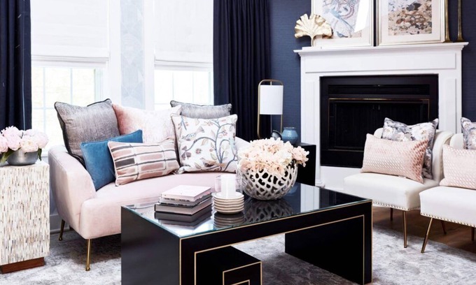 Lenox Bed & Breakfast | Elegant suite with a king bed, fireplace, and kitchenette.