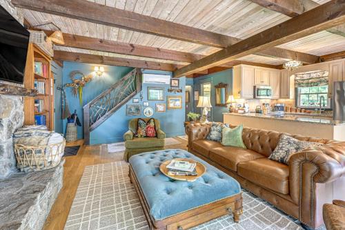 Highlands House | Enchanting Highlands Cottage with Pond and Waterfall