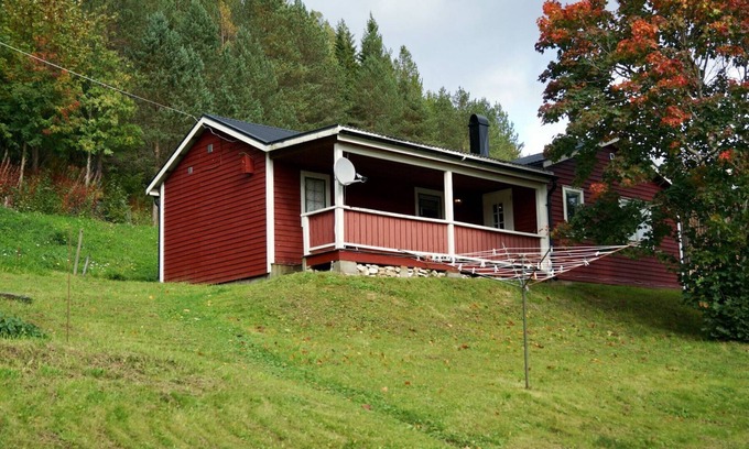 Valsjobyn House | Enchanting panoramic views of the lake and mountains
