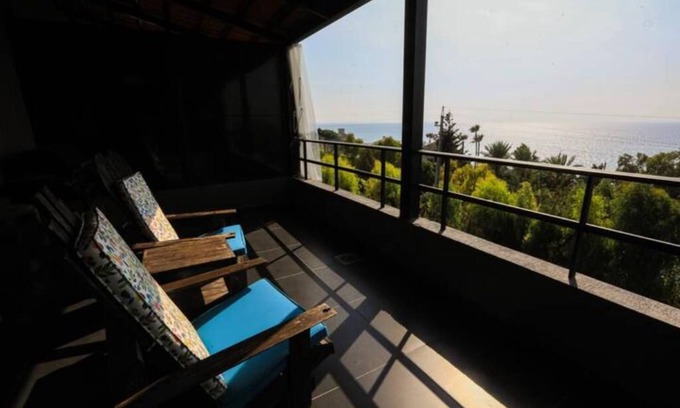 Mastita Apartment | Endless Horizon - Studio with Sea View Terrace & Jacuzzi in Byblos