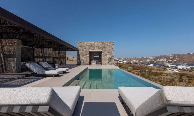 Agios Ioannis Villa | Endless Mykonos Blue