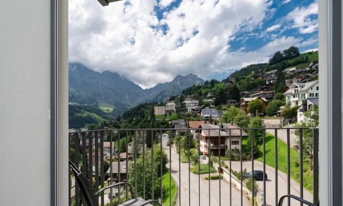 Engelberg Apartment | Engelberg Two Bedroom Apartment With Mountain View