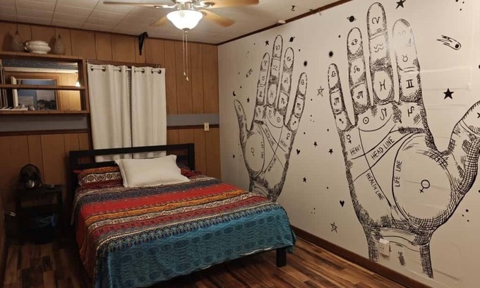 Cameron House | Enjoy a peaceful escape with character in our delightfully funky home.