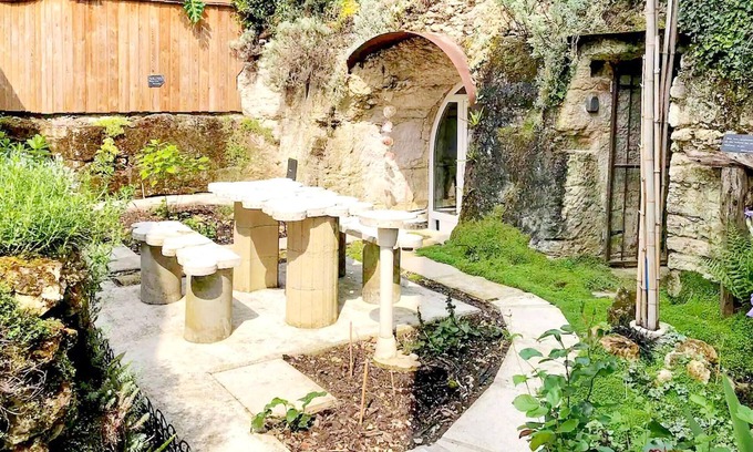 Chissay-en-Touraine House | Enjoy a relaxing vacation in this inviting troglodyte house in a beautiful landscape.