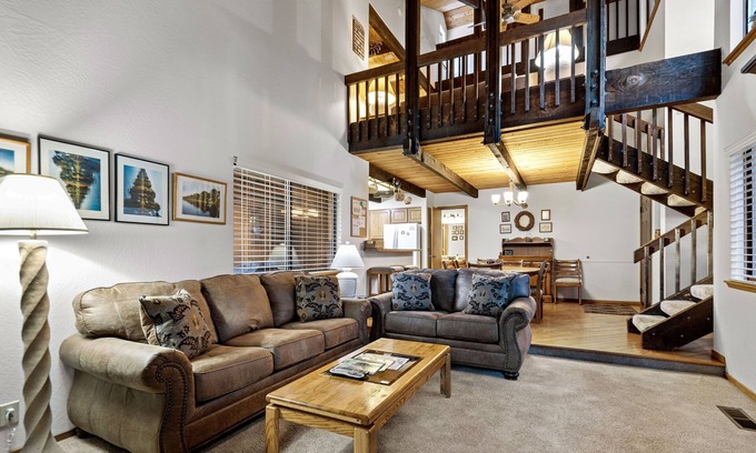 Tennis Village Condo | Enjoy the Sauna and 6 Unlimited SHARC Passes with Great Location!