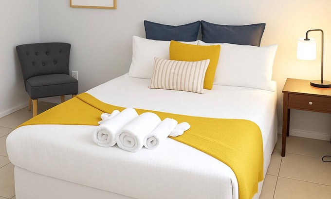 Bunbury Apartment | Enjoy Water Views in a Stylish 2BR/2BA Apartment, Steps from Beach & Dining