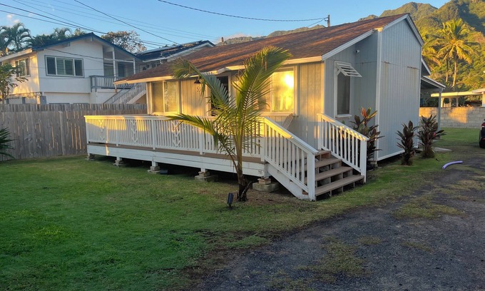 Punaluu House | Entire House, Ocean front, White Sand Beach across the street.