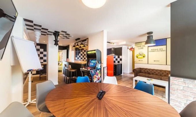 Glaciere - Montmein Apartment | Escape & Play Spacieux 8 Personnes Oullins
