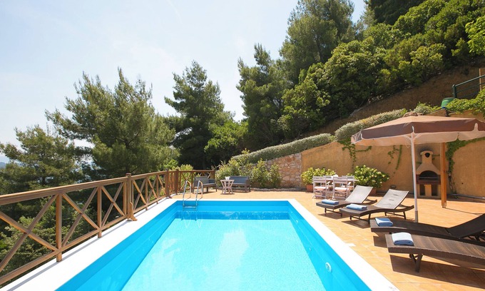 Achladies Villa | Europa,2br,2bth Villa With Private Pool And Stunning Sea Views