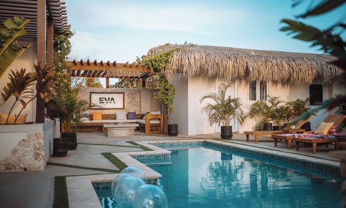 Savaneta Apartment | EVA Spa Resort - Pool + Rooftop Views