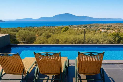 Dirfys-Messapia Villa | Evia Private Pool Gem - Seabliss Tranquil Oasis