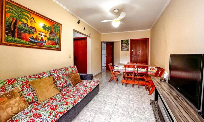 Aviacao Apartment | Excelente apto a 170m da Praia da Aviacao SP